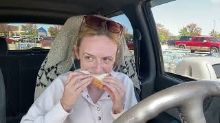 Walmart Parking Lot Eating Show [upl. by Marietta]