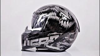 Kask ICON AIRFORM LYCAN black grey [upl. by Gearard]