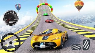 MEGA RAMPS STUNT CAR RACING ANDROID GAMEPLAY 2024 [upl. by Lenzi]