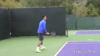 Bernard Tomic Practice in HD [upl. by Asilef862]