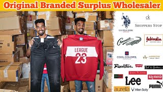 Original Branded Surplus Wholesalers Allen Solly  US Polo Levis Zara Peter England LP Lee [upl. by Iatnahs]