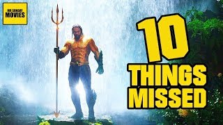 Aquaman Extended Trailer Breakdown  Easter Eggs amp Things Missed [upl. by Eylloh156]