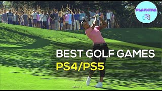 Top 10 Best Golf Games On PS4 amp PS5 [upl. by Anoi]