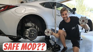 Is Running Wheel Spacers on Your Vehicle DANGEROUS  Toyota GR86 Install [upl. by Britney]