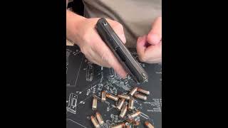 Subcompact semiautomatic pistol Bryco 38 bryco38 pistoleros riflereviews shootingtime [upl. by Ailsun]