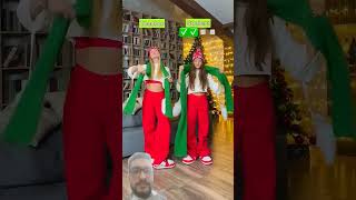 Can you try this trick 😂 christmas cosplay song pop trend challenge [upl. by Dita]