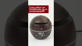 Como usar Umidificador de Ar e Aromatizador de Ambiente de forma correta Purificador de ar Shorts [upl. by Lengel]