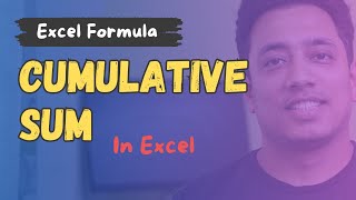 Advanced Formula to Calculate Cumulative Sum in Excel [upl. by Lienhard762]