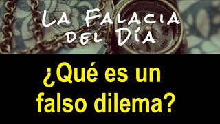 ¿Polarización Atentos a no caer en la falacia de falso dilema Falsa dicotomía [upl. by Buote]