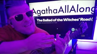 The Ballad Of The Witches Road  Agatha All Along Guitar Tutorial Beginner Lesson [upl. by Farmer]