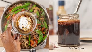 Easy Stir Fry Sauce Recipe [upl. by Miarzim581]