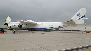 Landung der Antonov An225 in Hörsching [upl. by Pelagia]