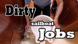 How to Install a Jabsco Marine Toilet in under 3 Minutes [upl. by Anamuj812]