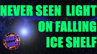 NEVER SEEN NEW LIGHT ANOMALY ON ICE SHELF BIG SOLAR FLARES  SUN DIVING COMET  NAKED EYE SUNSPOTS [upl. by Elem131]