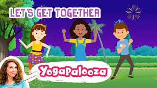 Lets Get Together Kids Yoga Adventure with Bari Koral [upl. by Nyrual833]