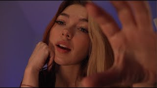 The most comforting face tapping amp scratching 🥰 ASMR  unintelligible whispers amp mumbling [upl. by Erickson649]