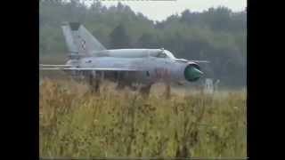 Mig 21 Fishbed  Redzikowo ✈ [upl. by Hluchy]