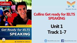 Collins Get ready for IELTS Speaking Unit 1 Track 17 [upl. by Elleimac]