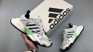 Adidas Vento XLG Deluxe 愛迪達復古休閑老爹鞋 IH7800 莆田鞋貨源 微信dt8562 [upl. by Hibbs]