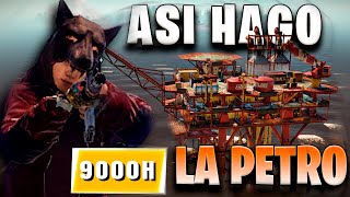 Así hago la PETROLERA en RUST  RUST  Gameplay español [upl. by Lledroc777]