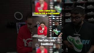 Rami amp Adeel Flip a Coin For 4K or Free Sneaker 👟 [upl. by Nirehtac752]