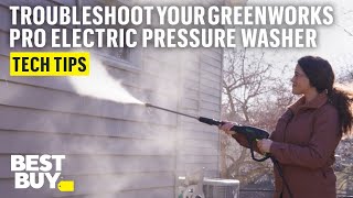 Troubleshooting Tips for the Greenworks Pro Electric Pressure Washer [upl. by Zined]