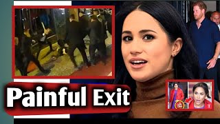 quotPrince Harrys Night Out Meghan Markles Intense Bodyguard Showdown [upl. by Kerrin]