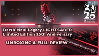 Darth Maul”s Lightsaber  The Phantom Menace 25th Anniversary [upl. by Acirret]