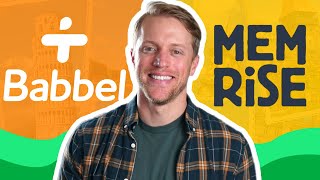 Babbel vs Memrise Which Language App Is Better [upl. by Maighdlin15]