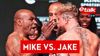 Mike Tyson hits Jake Paul  News [upl. by Jelsma57]