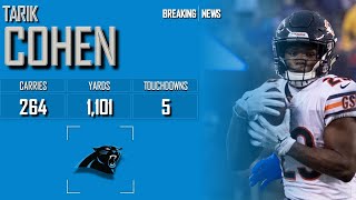 CAROLINA PANTHERS Tarik Cohen ᴴᴰ [upl. by Arlyn974]