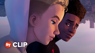 SpiderMan Across the SpiderVerse Exclusive Movie Clip  Hanging with Gwen 2023 [upl. by Dynah]