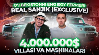 OZBEKISTONNI ENG BOY FERMERI REAL SANJIK exclusive [upl. by Myrna509]