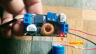 Xl4015 buck converter great module for liion and Poion battery charging [upl. by Eicul]