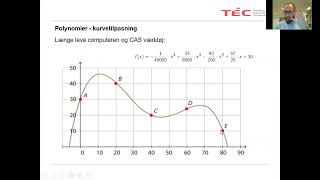 Matematik B  67 Kurvetilpasning [upl. by Crawley]