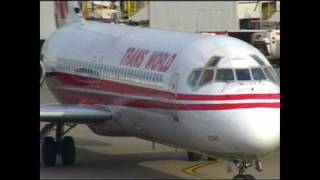 Goodbye TWA Trans World Airlines St Louis JFK MD80 Boeing 717 757 TWExpress [upl. by Chrysler101]