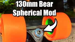 Spherical Bear Gen 6 Longboard Trucks Mod  Its awesome [upl. by Anerb]