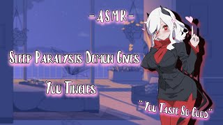 ASMR RolePlay Sleep Paralysis Demon Gives You Tingles DinauralF4M [upl. by Brandes]