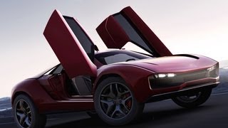 Giugiaro Parcour  Sportwagen fürs Gelände [upl. by Muhcon435]