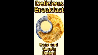 An ideal delicious breakfast Bolani cooking طرزتهیه بولانی [upl. by Eberta]