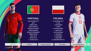 PORTUGAL VS POLONIA NATIONS LEAGUE [upl. by Pine]