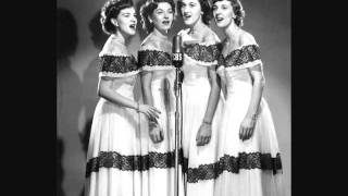 The Chordettes  The Sweetheart of Sigma Chi 1952 [upl. by Enial]