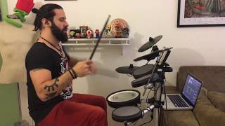 Sas  Lindsey Stirling  Roundtable Rival Drum Cover [upl. by Atilam]