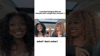 random car karaoke with LorenSharice 😂 SummerLoadingWithShorts [upl. by Isahella850]