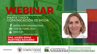 Explorando el Marketing de Moda con Gema Martínez  Tendencias y Estrategias Clave [upl. by Azer59]