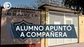 Alumno disparó en primaria alumna perdió el conocimiento [upl. by Salokkin]