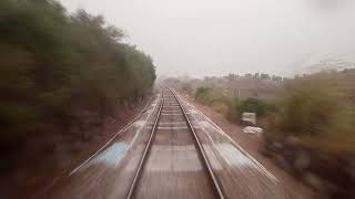 Green Line Best Train is passing through Tarki Most Beautiful Railway Station Pakistan Railways [upl. by Telracs]