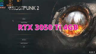 Frostpunk 2  RTX 3050 Ti  Ryzen 7 6800H  2x8GB  ASUS TUF A15  Gameplay [upl. by Castra]