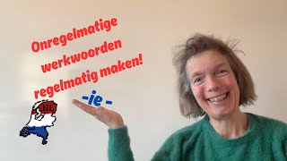 onregelmatige werkwoorden met ie [upl. by Venita673]