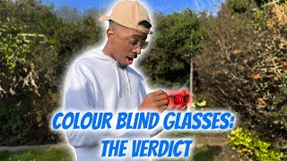 I BOUGHT MY HUSBAND COLOURBLIND GLASSES REACTION [upl. by Avirt528]